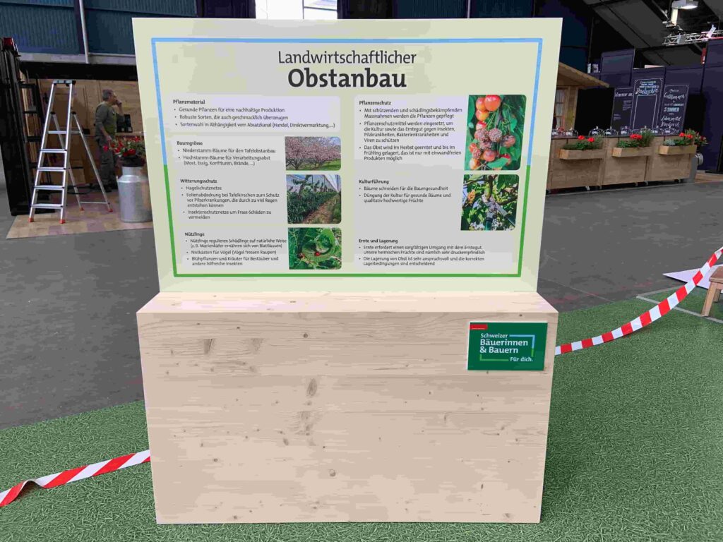 Messemodul Obstanbau