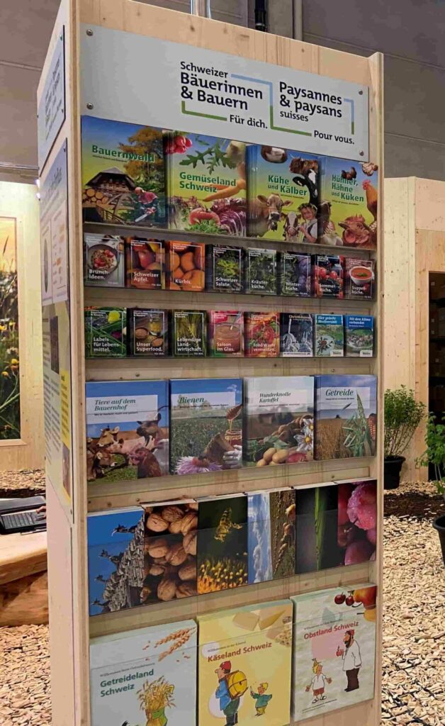 Messemodul Broschürenständer Biodiversität